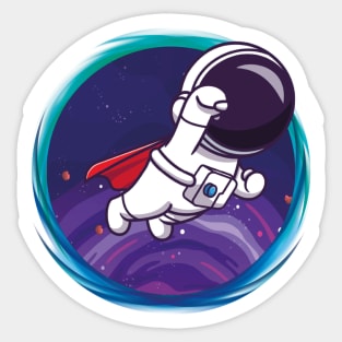 Super Astronaut Sticker